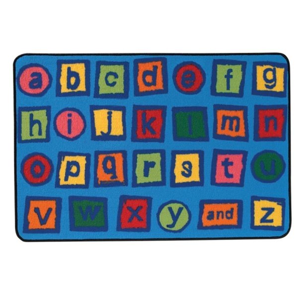 Carpets For Kids Carpets for Kids 48.09 Alphabet Blocks Rug  4 ft. x 6 ft. 48.09